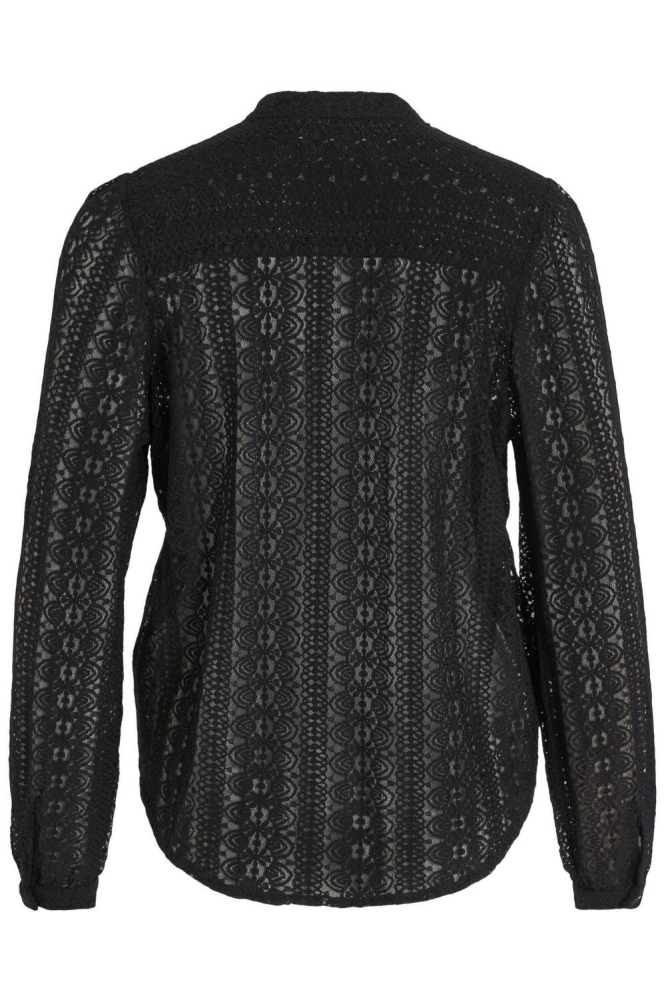 VICHIKKA LACE L/S SHIRT- NOOS 14082977 BLACK